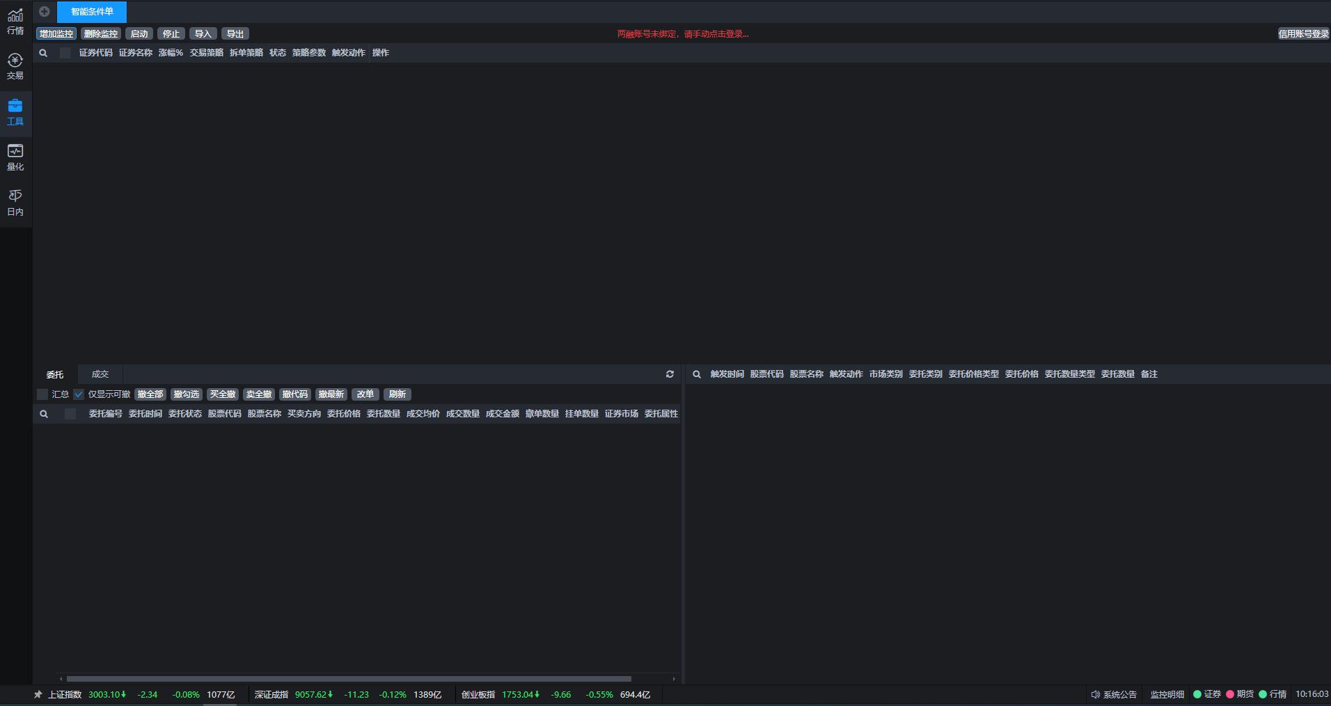 ptrade篮子交易优势_常用的股票期现套利采用的工具_ptrade条件单策略