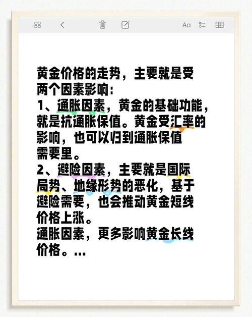 黄金价格涨跌背后：全球经济变化与人类心理波动全解析