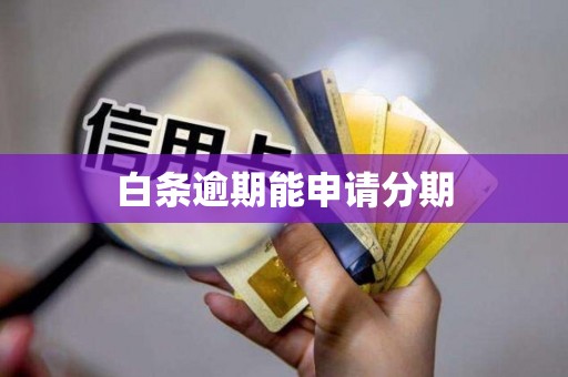 白条逾期能申请分期？我的亲身经历分享：解决燃眉之急的真实故事