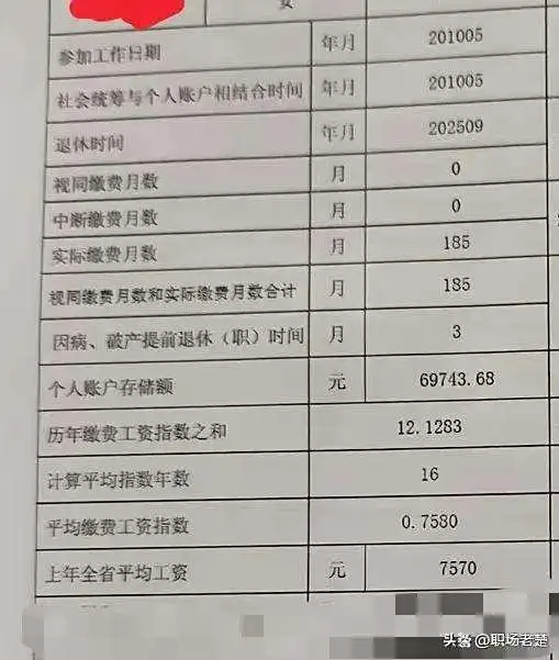 个人指数化月平均工资_基本养老保险参数解析_黑龙江基本养老金核定表