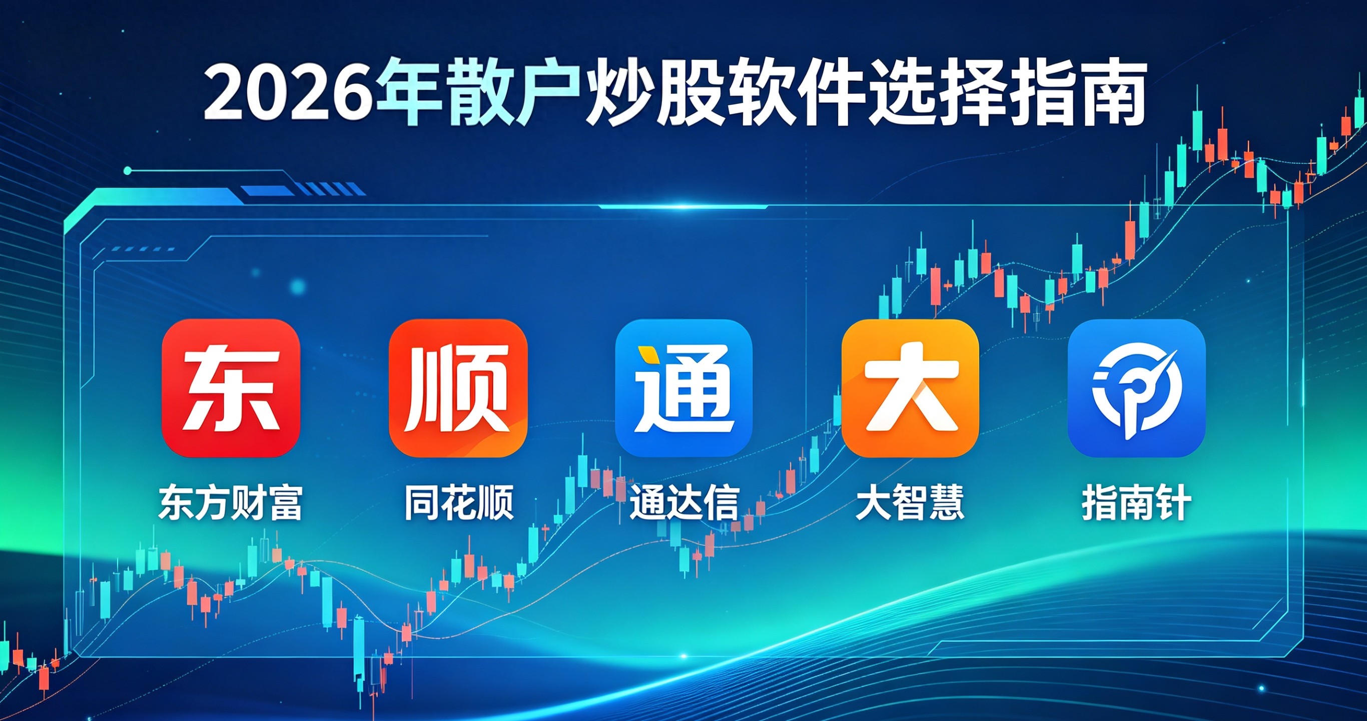 炒股APP哪家强?2026年五款软件优缺点大实话,新手老手都能找到顺手的